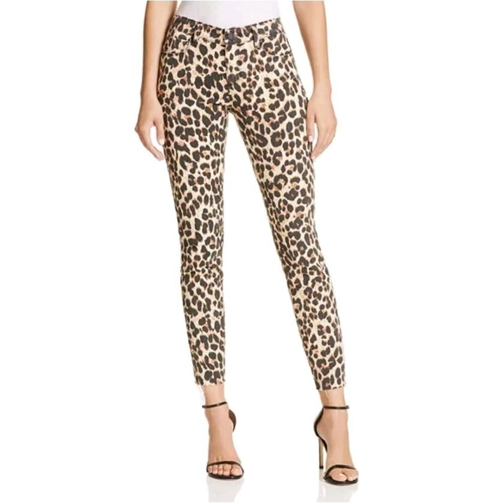 Paige Jeans Verdugo Ankle Skinny‎ Jeans Sz 25 Sahara Leopard Edgy Indie Sleazel